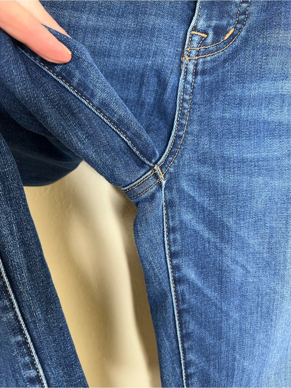 NTM: Madewell 10” High-Rise Skinny Jeans Danny Wash TENCEL Size 26 Tall - Picture 7 of 15